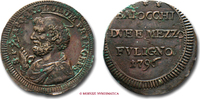Papal States / Kirchenstaat SAMPIETRINO DA 2,5 BAIOCCHI PIUS VI. -