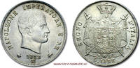 Kingdom of Italy / Königreich Italien NAPOLEON I. König von Italien 5 LIRE 1812 M VZ (55/70)