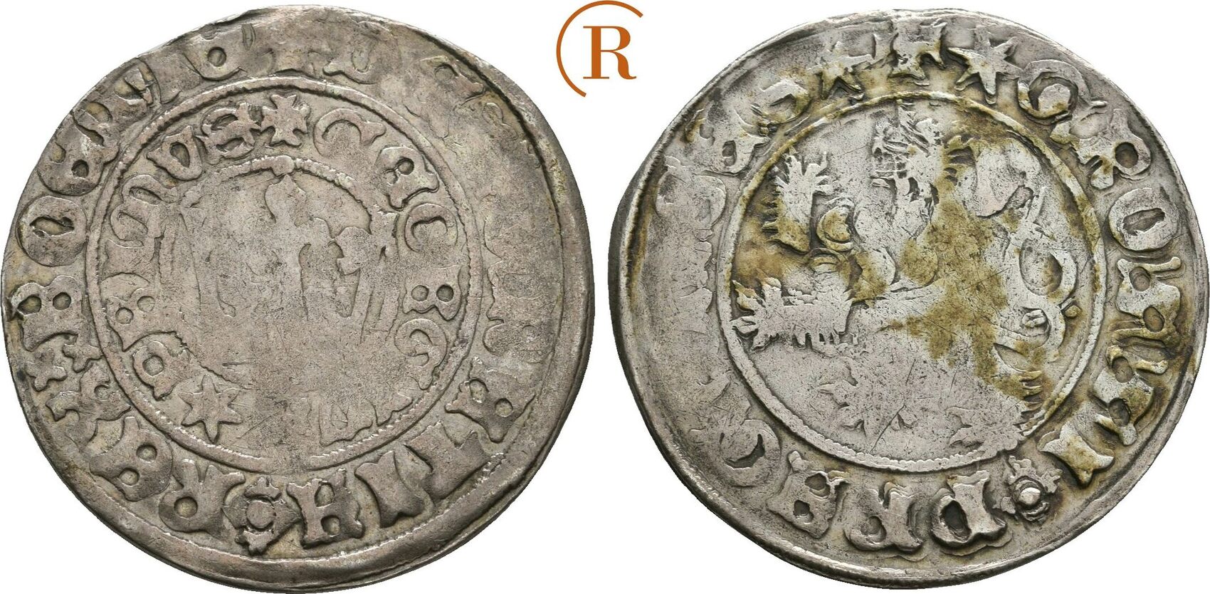 BÖHMEN von Podiebrad, 14581471 Prager Groschen o.J