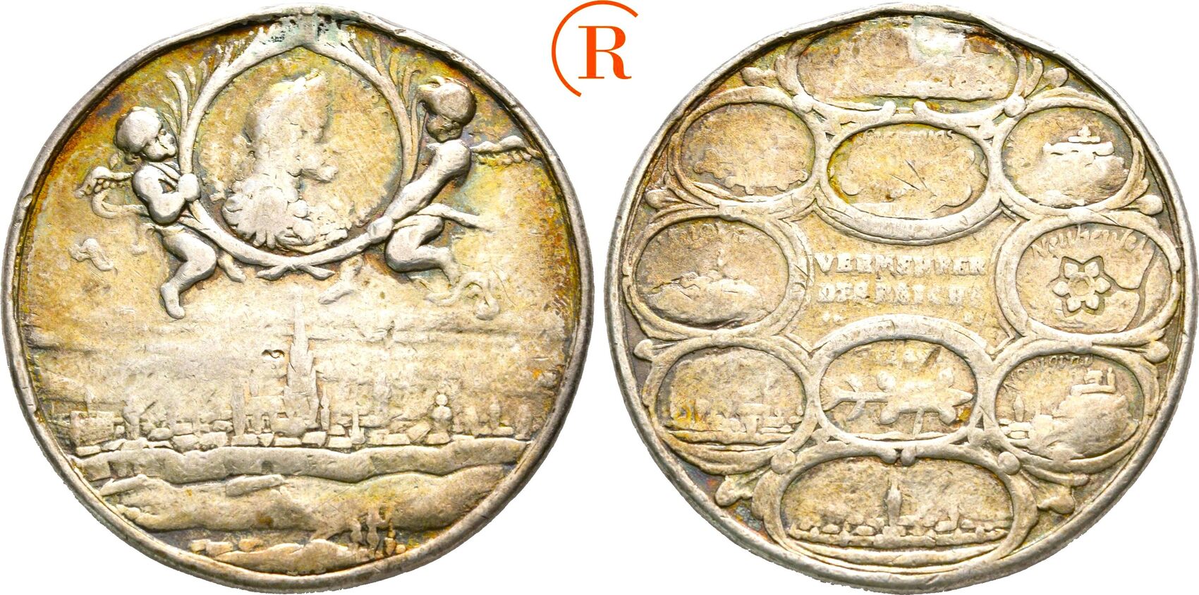 RÖMISCH DEUTSCHES REICH Leopold I., 16571705 Silbermedaille 1685, von