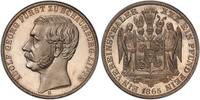 Schaumburg-Lippe Thaler 1865-B Thaler KM-47 Dav-910, CAM -