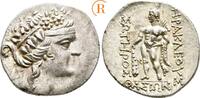 GRIECHEN THRAKISCHE INSELN THASOS Tetradrachme 90-75 v.Chr. Prägefrisches Prachtexemplar