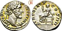 RÖMISCHE KAISERZEIT Antoninus Pius, 138-161 n.Chr. Denar 155-156 n.Chr., Rom Prägefrisch