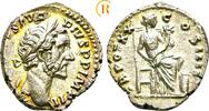 RÖMISCHE KAISERZEIT Antoninus Pius, 138-161 n.Chr. Denar 156-157 n.Chr., Rom Vorzüglich