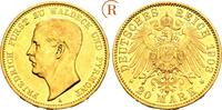 WALDECK-PYRMONT Friedrich Adolph, 1893-1918 20 Mark 1903 A, Berlin Gold. Vorzüglich - Stempelglanz