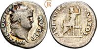 RÖMISCHE KAISERZEIT Nero, 54-68 n.Chr. Denar  Schön - sehr schön