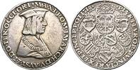 RÖMISCH DEUTSCHES REICH Maximilian I., 1490-1519 Guldiner 1518, St. Veit Äußerst selten. Sehr schön
