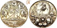 POLEN Johann III. Sobieski, 1674-1696 Silbermedaille 1683, von J. Neidhand Kabinettstück extrem Seltenheit und einmalig in dieser Qualität. St