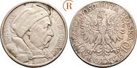 POLEN 2. REPUBLIK, 1918-1939 10 Zlotych -