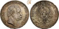 KAISERREICH HESSEN Ludwig III., 1848-1877 5 Mark -