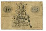 Reuss Jüngere Linie, 10 Taler 15.12.1856 Gera-Die Geraer Bank-, gebraucht