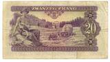 Luxemburg, 20 Frang 1943 III