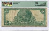 USA, 5 Dollars 1902 The First Nationalbank of the City of New York, PMG Very Fine 20
