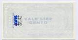 Italien 100 Lire 30.06.1977 ~ La Banca Belinzaghi ~ unc