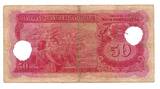 Portugiesisch Indien, 50 Rupias 1945 gebraucht
