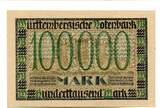 Württemberg 100 T. Mark 15.6.1923 Stuttgart, unz