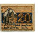 Schlesien 20 Pfg. 30.6.1922 Breslau, gebraucht