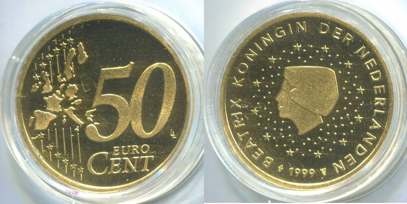 50 Cent Königin Der Niederlande 1999 Wert www.ma-shops.de