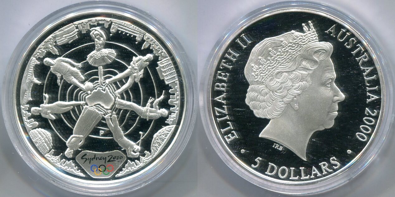 australien-5-dollars-2000-olympiade-sydney-pp-ma-shops