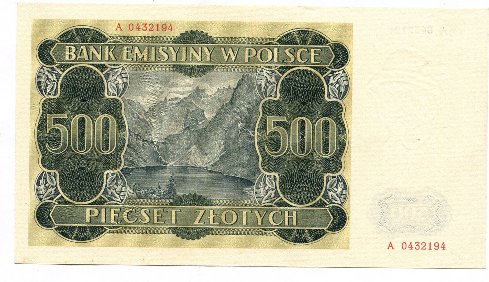 Polen, 500 Zlotych 1940 I-II | MA-Shops