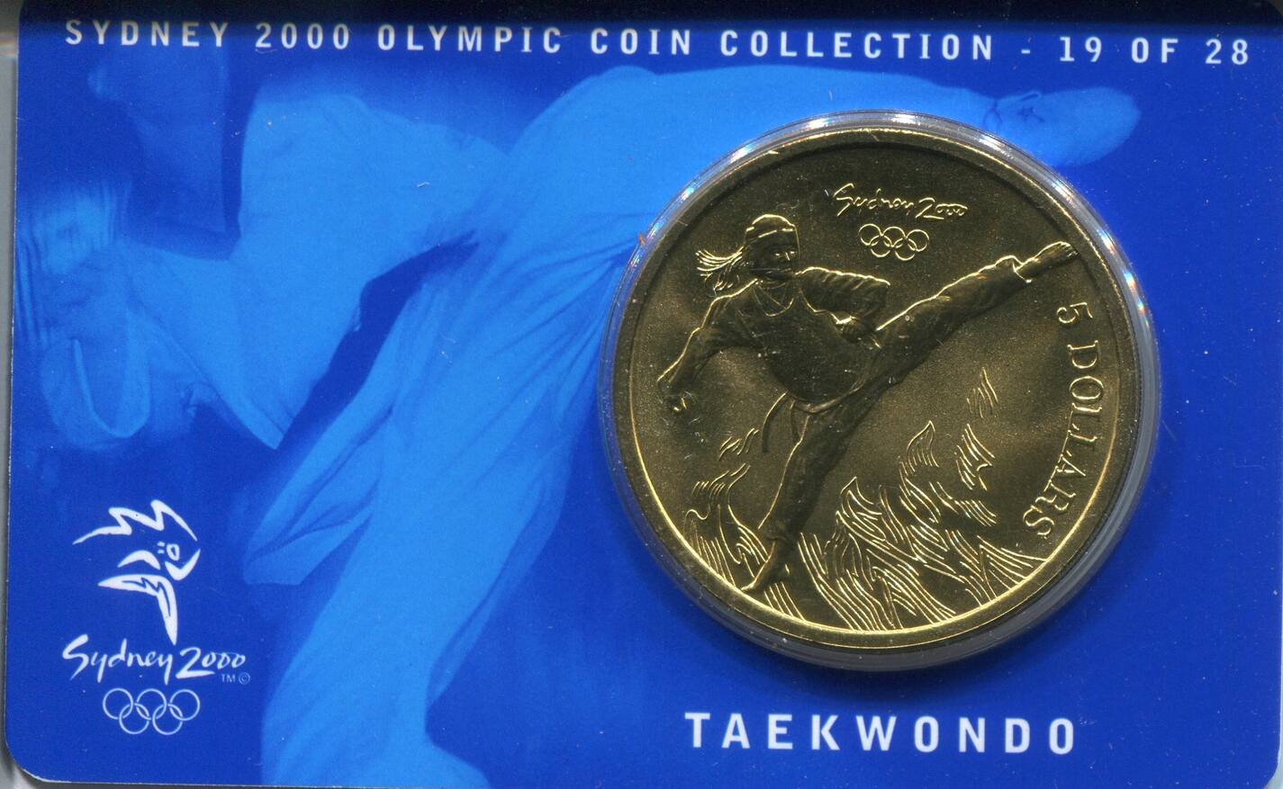 Australien 5 Dollars 2000 Coin Card Taekwondo Unc MA Shops australien-5-dollars-2000-coin-card-tennis-unc-ma-shops