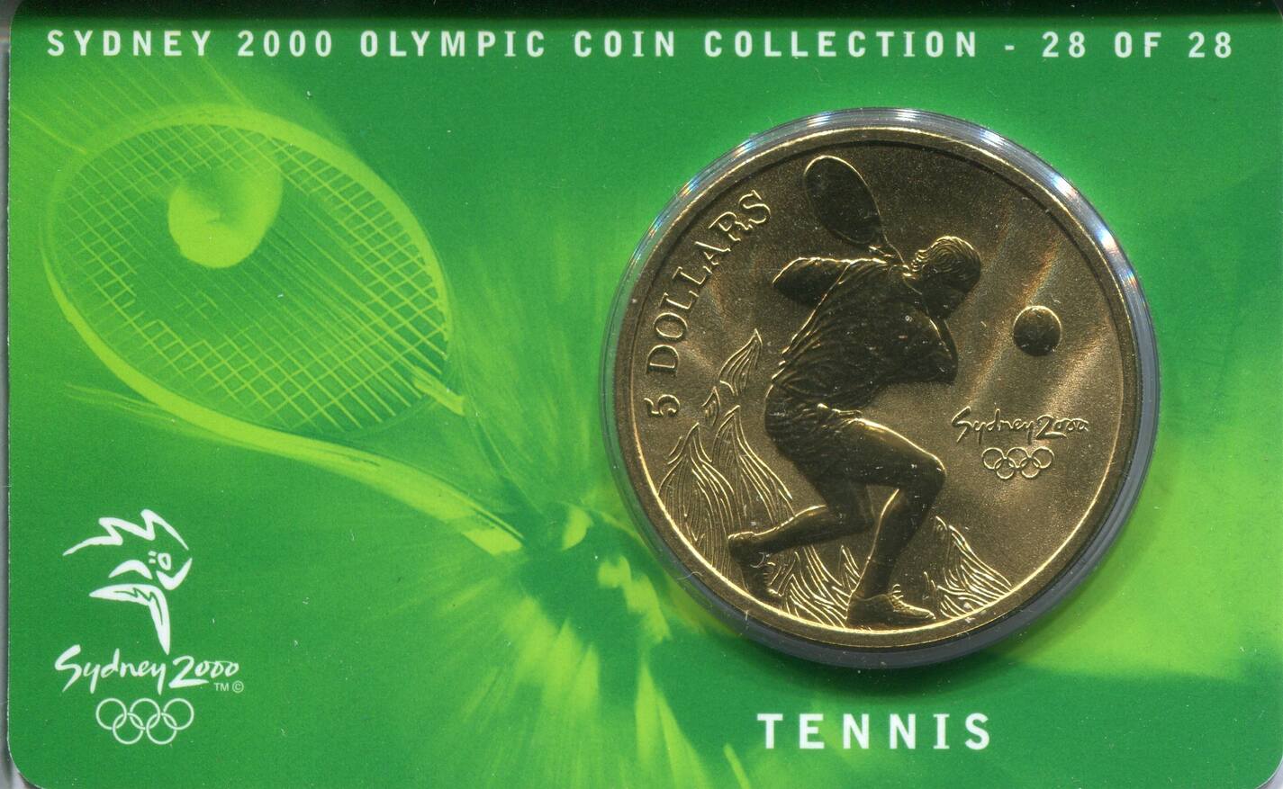 Australien 5 Dollars 2000 Coin Card Tennis Unc MA Shops australien-5-dollars-2000-coin-card-tennis-unc-ma-shops