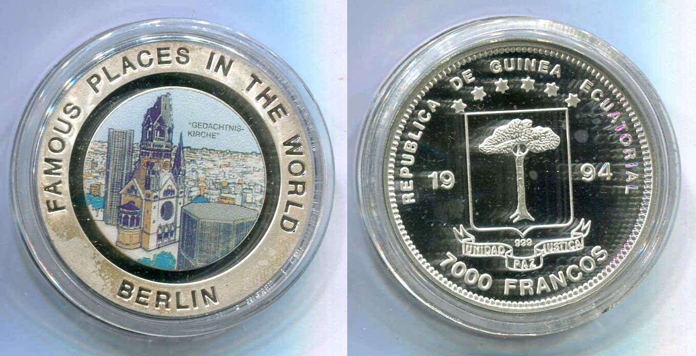 quatorial Giunea 7000 Francs 1994 Berlin PP MA Shops quatorial-giunea-7000-francs-1994-berlin-pp-ma-shops