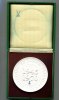 DDR/Berlin, Porzellanmedaille, 25 Jahre Deutsche Volkspolizei 1945-70, -
