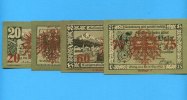 Österreich/Igls, 20,40,60,u.75 Heller, -