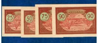 Österreich/Kroisbach, 25,50,75,90 Heller, -