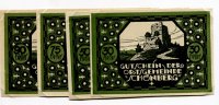 Österreich/Schönberg-OÖ, 30,50,75,90 Heller, -