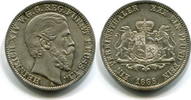 Reuss Jüngere Linie(Schleiz), Vereinstaler, Heinrich XVI.1867-1913,