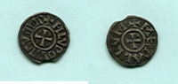 Karolinger, Pfennig Ludwig der Fromme 814-840,