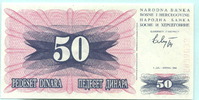 Bosnien Herzegovina, 50 Dinara