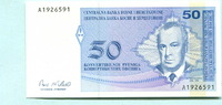 Bosnien Herzegovina, 50 Convertible Pfeniga