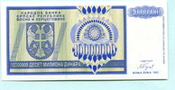 Bosnien Herzegovina, 10 Millionen Dinara Banja Luka,