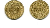 Brandenburg-Franken, Goldgulden Friedrich u.Sigismund 1486-1495,