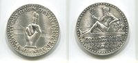 Weimarer Republik, Br.Medaille versilbert, "1000 Jahre deutscher Rhein",