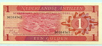 Niederländische Antillen. 1 Gulden