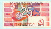 Niederlande, 25 Gulden Image