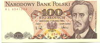 Polen, 100 Zlotych -