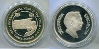 Jordanien 3 Dinar ~ Jahr des Kindes ~ -