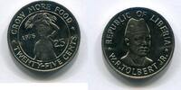 Liberia 25 Cents ~ Grow more Food ~ -