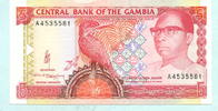 Gambia, 5 Dalasis (1991-95) I 10,00 EUR Differenzbesteuert nach §25a UStG zzgl. 6,00 EUR Versand