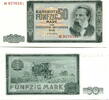 DDR, 50 Mark Ersatznote/Replacement, -