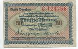 Schlesien, 50 Pfg. Breslau,