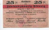 Schlesien, 25 Pfg. Hirschberg,