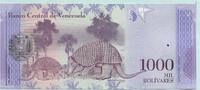 Venezuela, 1000 Bolivares -