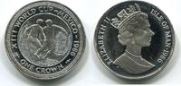 Isle of Man 1 Crown ~ Elisabeth II. ~ -