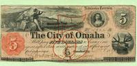 USA, 5 Dollars NebraskaThe City of Omaha -